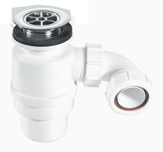 Shower Trap 80mm with Chrome Waste