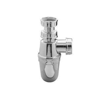 Bottle trap chrome plated 32mm 76mm
