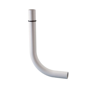 Elf low level cistern plastic handle with flush pipe.