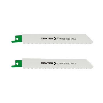 Saber Saw Blade Dexter Wood & Nail 100Mm