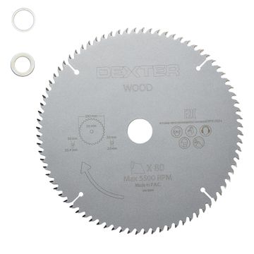 Circular Saw Blade Dexter Wood 250Mmx30Mm
