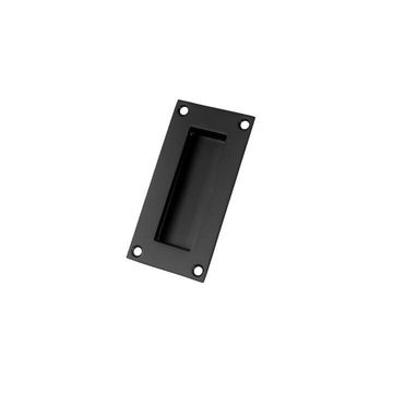 Flush pull rectangular qs 1102x51mm stainless steel black