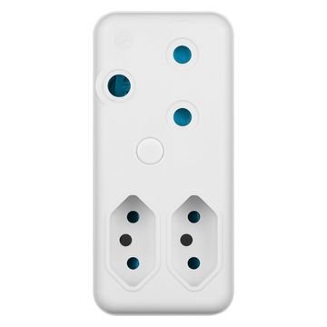 ELLIES 3 WAY ADAPTOR WHITE