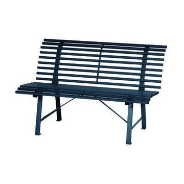 PARK BENCH 150X72XH81CM,STEEL,CHARCOAL GREY