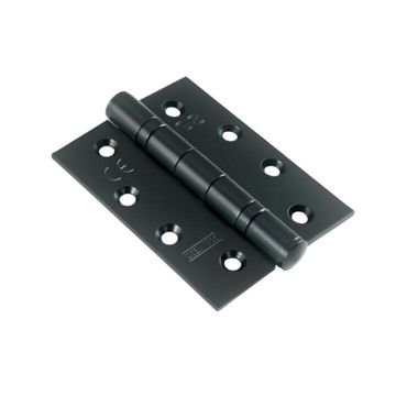 Ball bearing hinge qs 100x76x3mm black