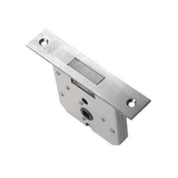 Bathroom lock deadbolt qs stainless steel 