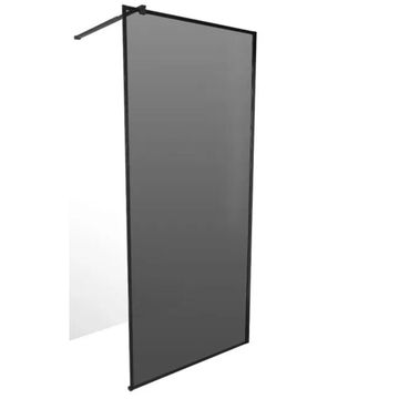 Nebula Walk-In Shower Screen Smoked W120cmxH200cm