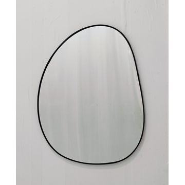 Noami bathroom mirror with a black frame w61cmxh78cm