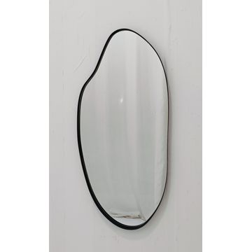 Como bathroom mirror with a black frame w41cmxh89cm