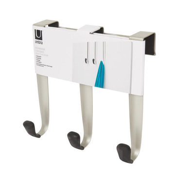 Umbra schnook 3 hook over the door  hanger - black and nickel