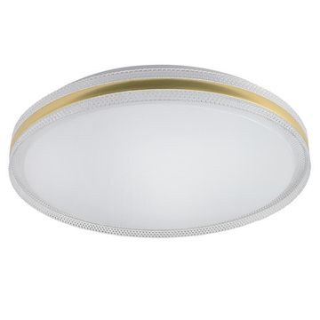 Bright star ceiling acylic rim 24w white and gold