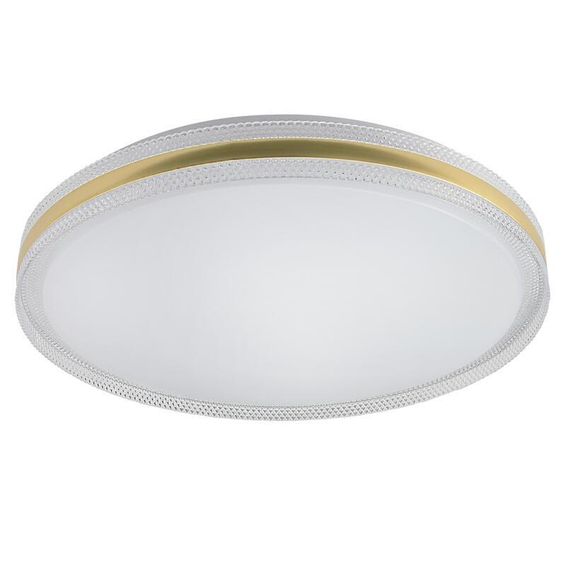Bright star ceiling acylic rim 36w white and gold