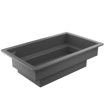 Eco Rectangular Splash Pool Grey 5000L
