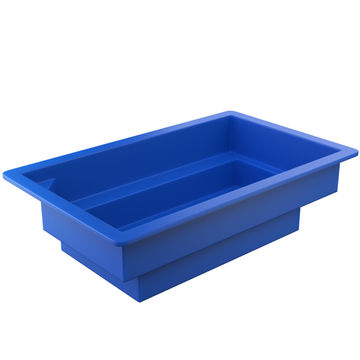 Eco Rectangular Splash Pool Dark Blue 5000L
