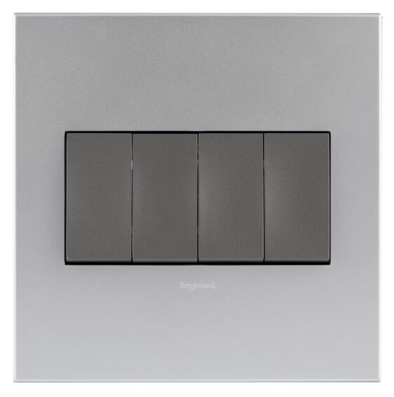 switch 4 lever 1way 4x4 swt m/soft alu