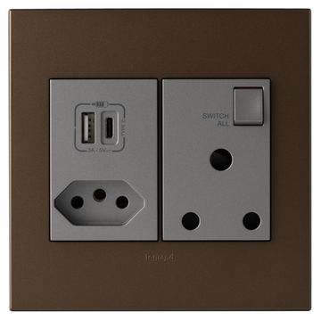 socket 1x3pin 3x2pin+ usb 4x4 m/dark b
