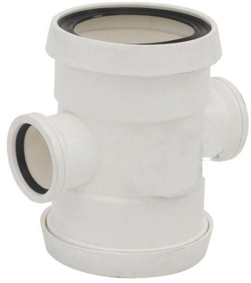 PVC plain double junction 110mm x 50 mm x 90degree above ground