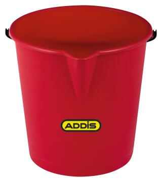 Bucket with spout ADDIS red