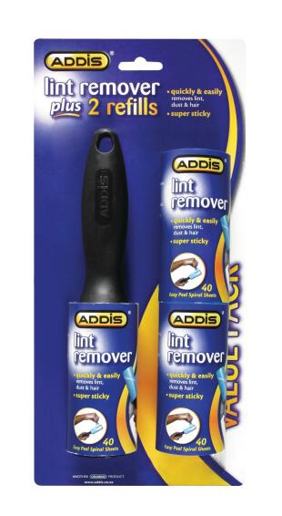 Addis Lint Roller Remover & 2 Refills