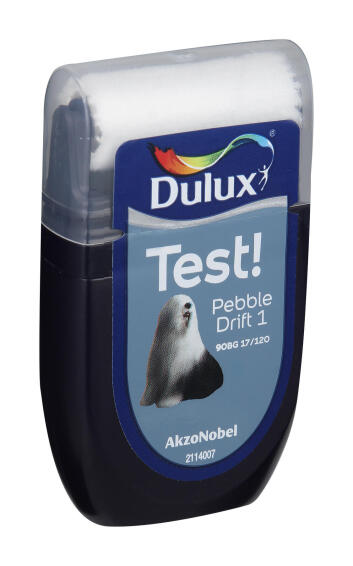 Paint tester wet roller colour guide DULUX Pebble Drift 1 30ml