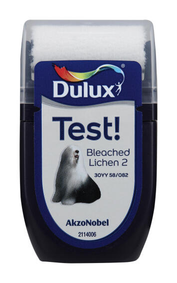 Paint tester wet roller colour guide DULUX Bleached Linen 2 30ml