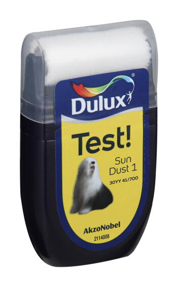 Paint tester wet roller colour guide DULUX Sun Dust 1 30ml