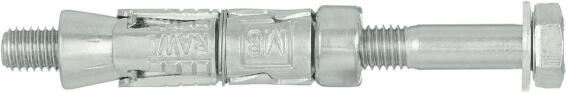rawlbolt shield anchor m8x50mm 4p