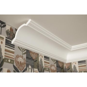 Polystyrene Cornice XPS 80x115x2000mm 4Pack
