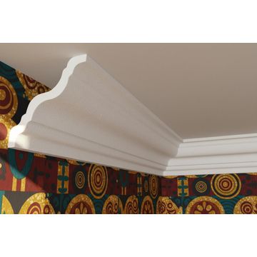 Polystyrene Cornice XPS 75x75x2000mm 4Pack