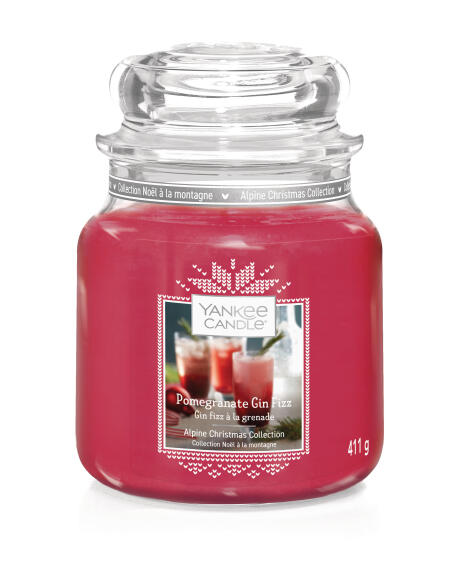 JAR CANDLE MEDIUM POMEGRANATE & GIN FIZZ