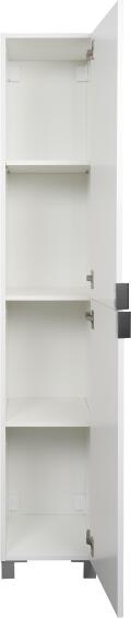 Bathroom Cabinet Floor Standing Sensea Essential 2 Doors Glossy White 1800x300mm