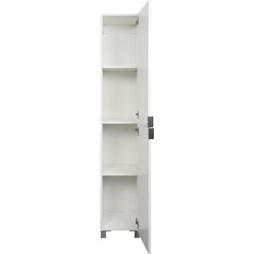 Bathroom Cabinet Floor Standing Sensea Essential 2 Doors Glossy White 1800x300mm