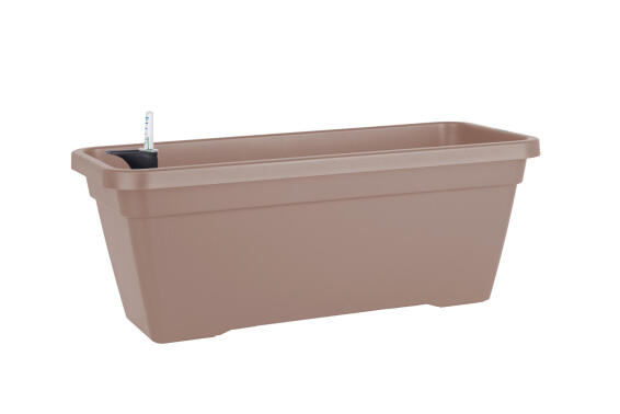 POT VENEZIA PLANT BOX 60CM SELF WATERING SYSTEM TAUPE