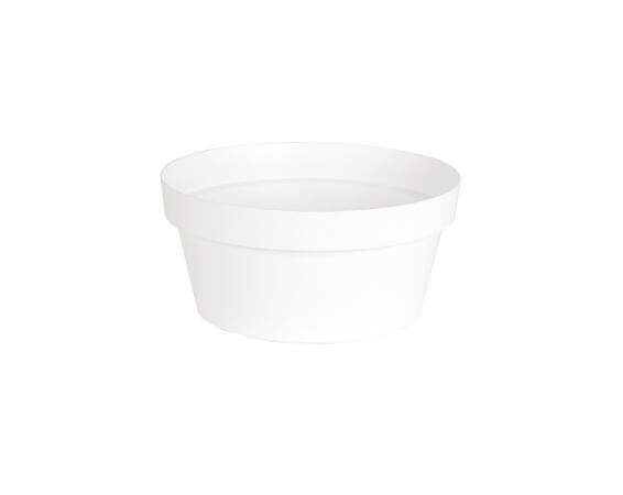 Pot, Plastic Pot, Capri Bowl Dark White, ARTEVASI, 30cm