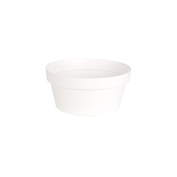 Pot, Plastic Pot, Capri Bowl Dark White, ARTEVASI, 30cm