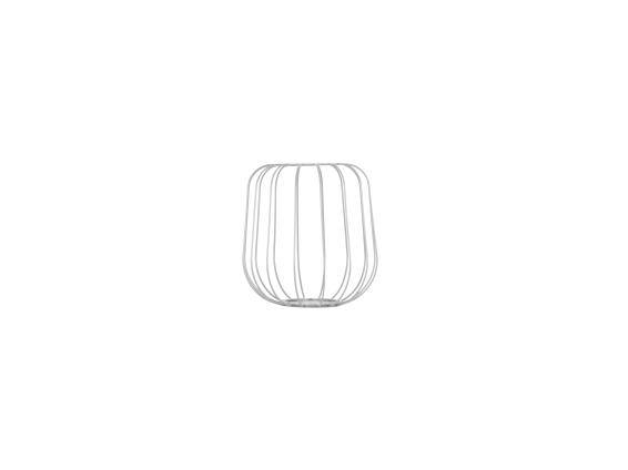 Plant Stand, Metal, Taj Mahal, Silver, ARTEVASI, 25cm