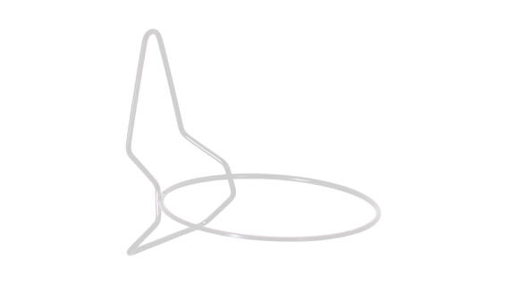 Pot Bracket, Wall Brakcet, White, ARTEVASI, 18cm