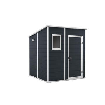 Garden Shed Manor Pent 1.83m x1.83m KETER Only in Dark Grey