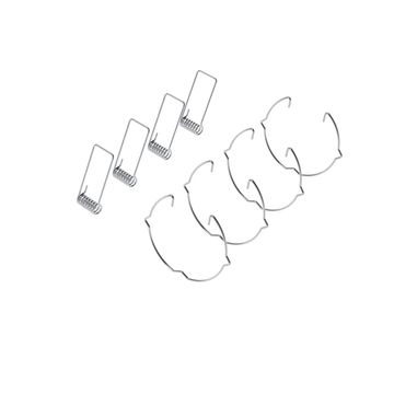 Inspire recessed ring kit metal 4 rings + 4 springs for gu10