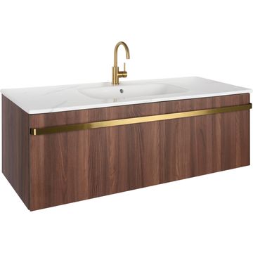 Wall Hung Cabinet Loa 120 Walnut