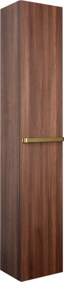 Bathroom Cabinet Wall Mounted Sensea Loa 2 Doors Walnut 1650x300mm