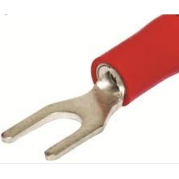 Lug insulated spade 1S35 red 10 pack