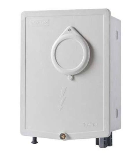 Junction box metal gland & plate ALLBRO 315x225x155mm