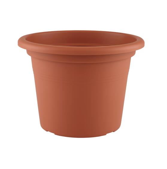Artevasi Plastic Plant Pot Venezio Cilindro Terracotta 20cm