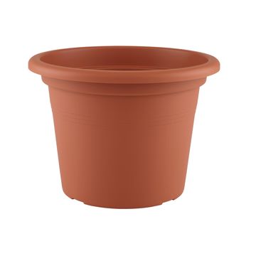 Artevasi Plastic Plant Pot Venezio Cilindro Terracotta 20cm