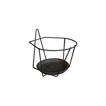 Pot Brakcet, Wall Pot Bracket, Anthracite, ARTEVASI, 16cm