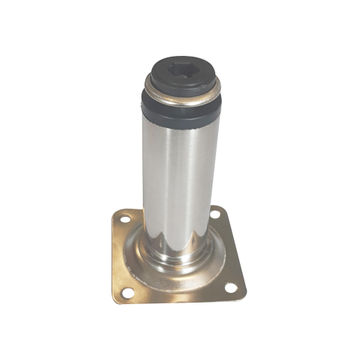 Leg Round, 100mm x 30mm Satin