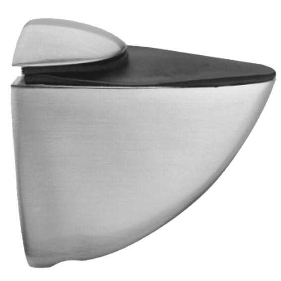 GLASS SHELF BRACKET SML 40X40MM