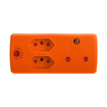 adaptor 1x3 & 2x2 pin orange