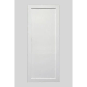 Interior Door 1 Panel Shaker White w813xh2032mm